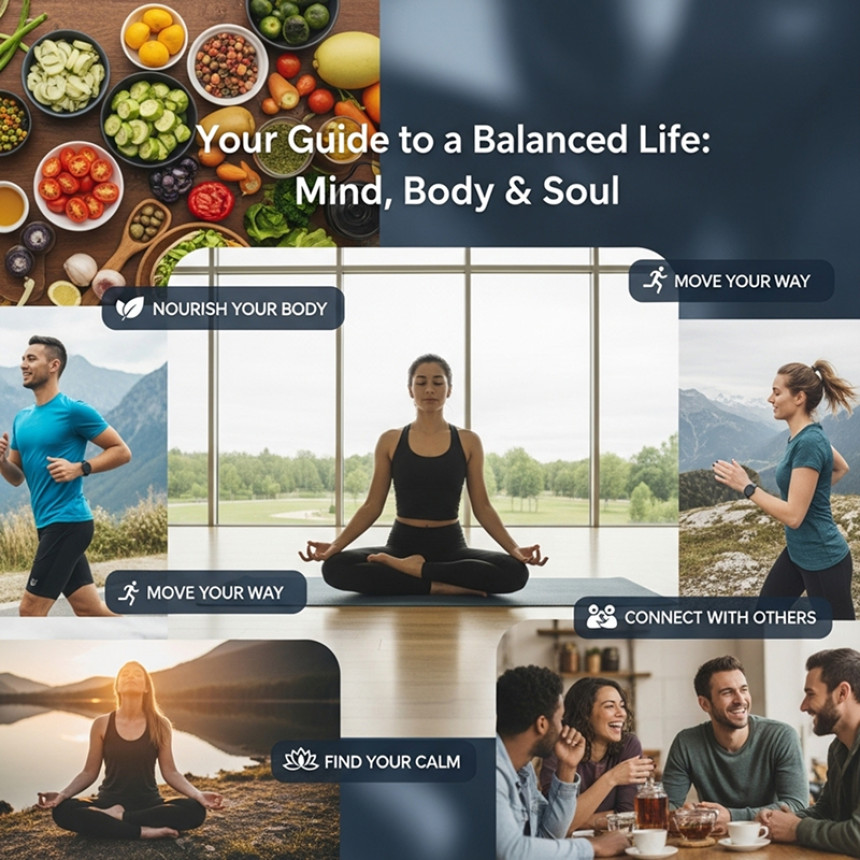 Daily exercise for worldwide wellness and fitness.