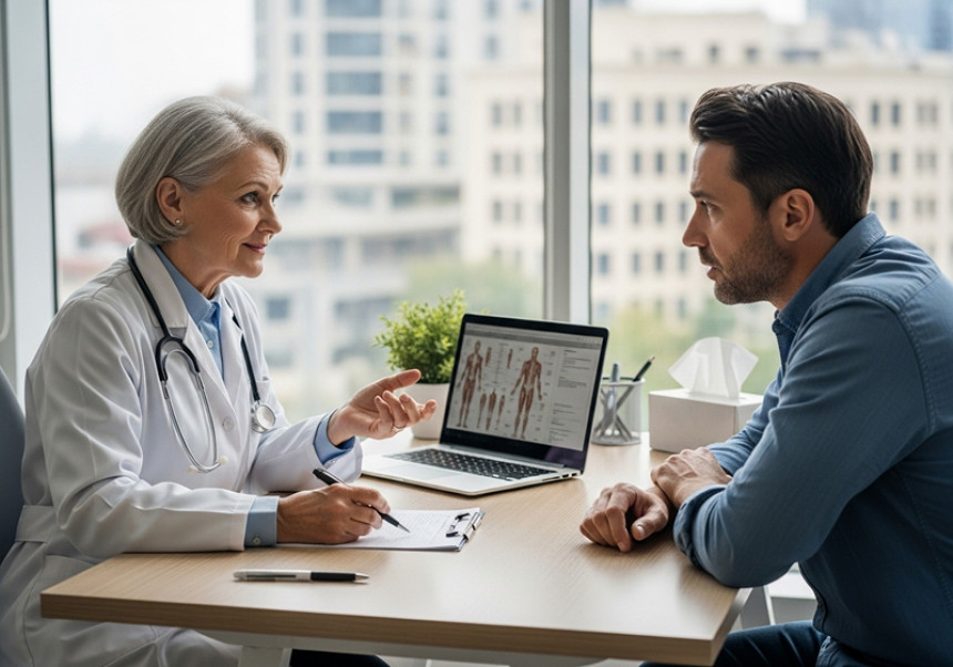 Global routine health checkup for preventive care.