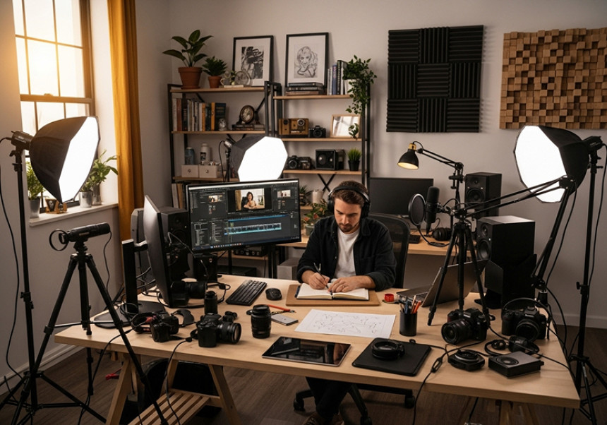 Content creation and influencer side hustles for global passive income 2025