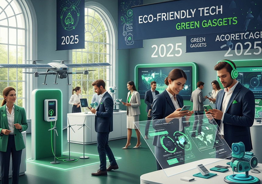 Eco-Friendly Tech 2025, Green Gadgets, Sustainable Technology