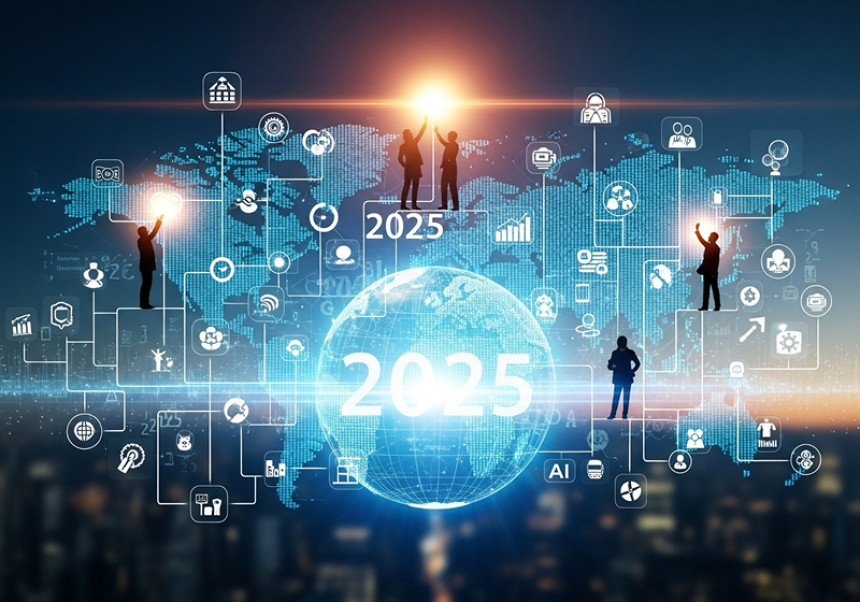 Global professionals developing career skills online.