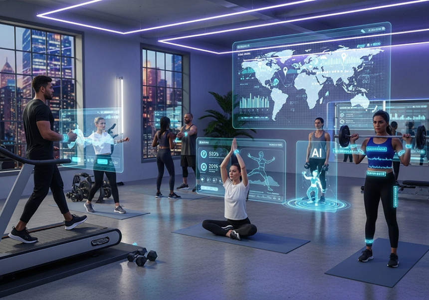 AI fitness, wearable fitness tech, global fitness trends
