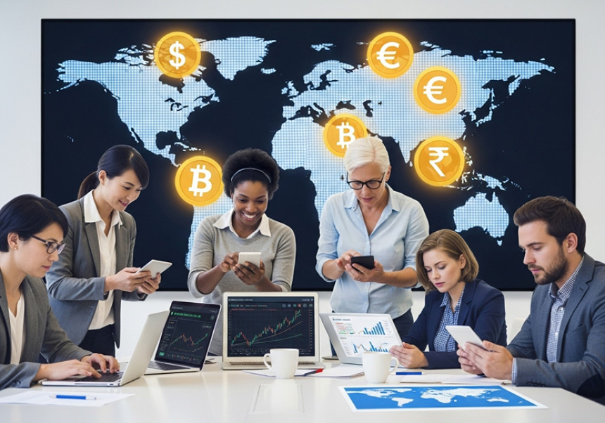 Global investors using tech tools to grow money through smart investments in 2025