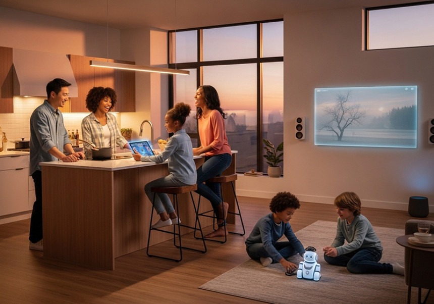 Diverse global family spending time together — modern parenting in 2025