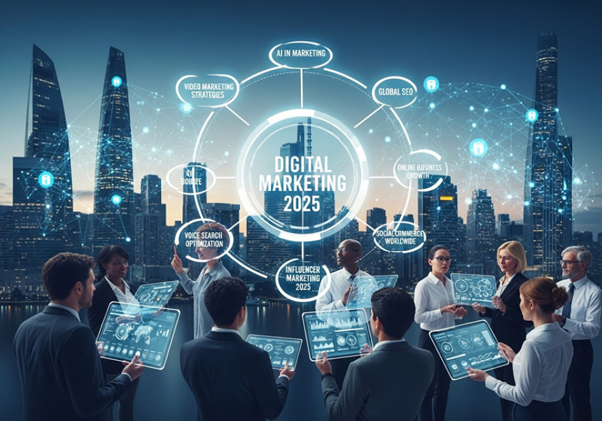 digital marketing 2025, global digital marketing trends
