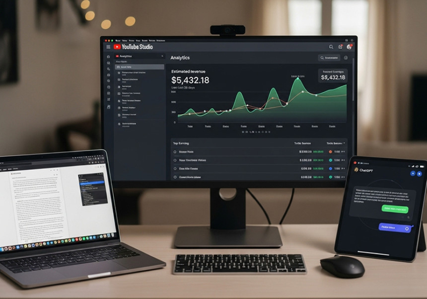 Passive income from faceless YouTube content using AI
