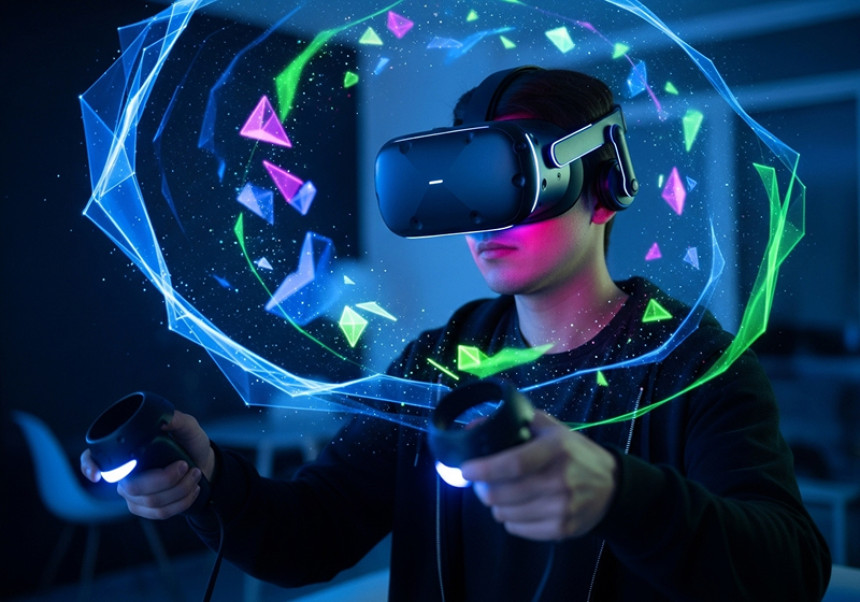 VR gaming headset 2025 immersive entertainment tech