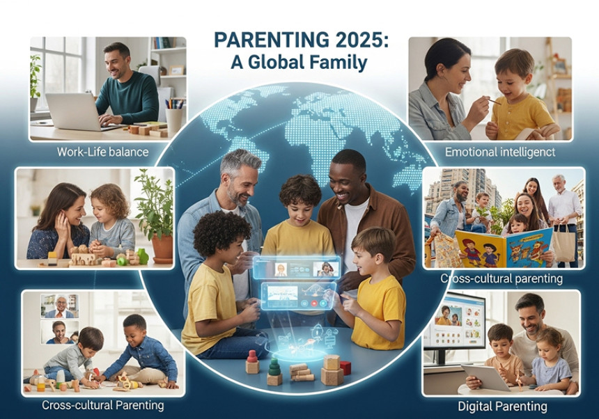 parenting 2025, global family, raising children, work-life balance, digital parenting, emotional intelligence, sustainable family, cross-cultural parenting, parenting worldwide.