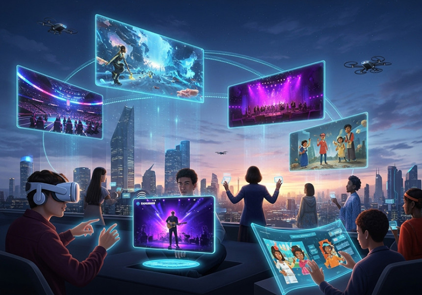 global future of entertainment in 2025—where streaming, gaming, virtual reality, and cultural storytelling connect people beyond borders.