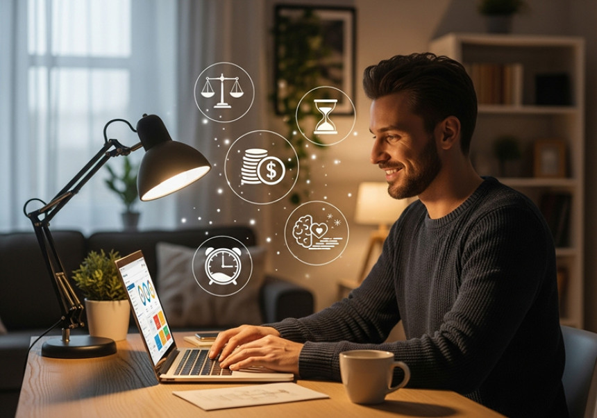The impact of freelancing on global lifestyle, income, and well-being